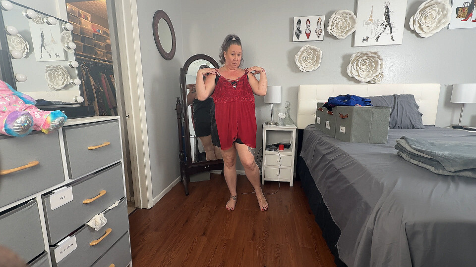 I Lost Weight, Time to Try on My Lingerie